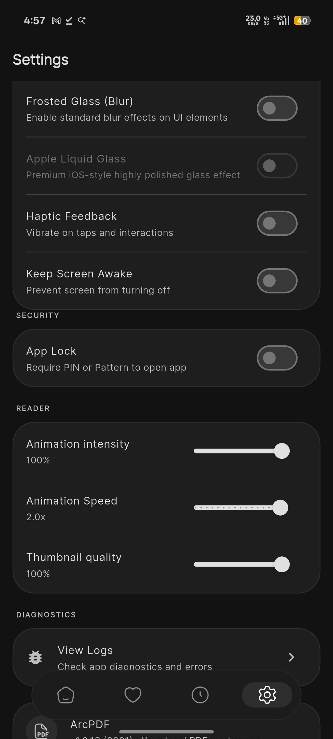 ArcPDF App Screenshot